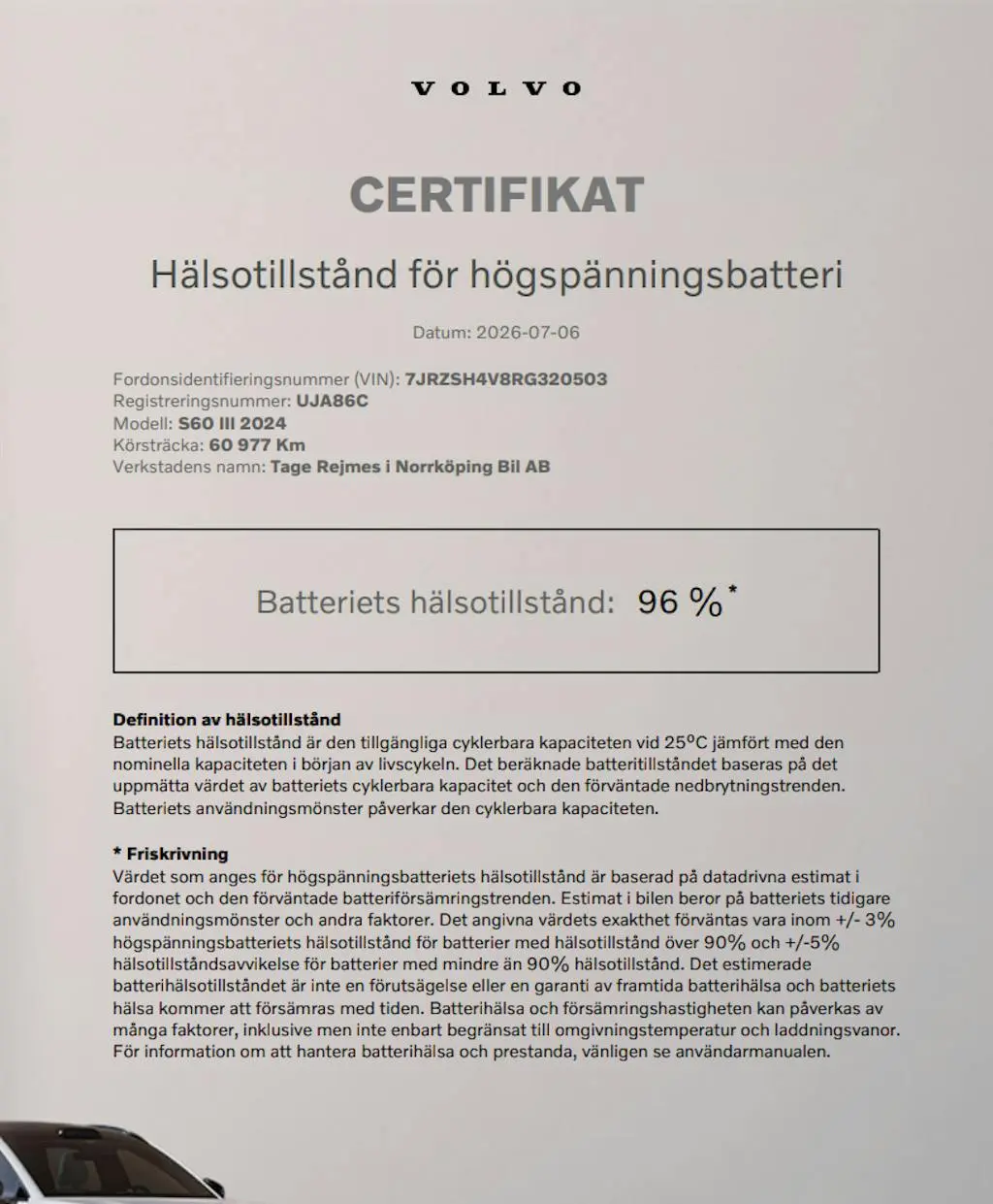 Volvo S60 2024